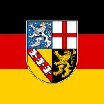 Saarland Flagge